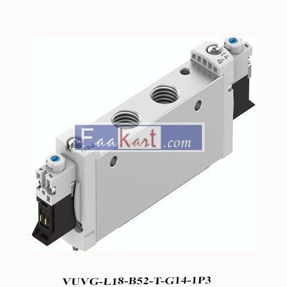 Picture of VUVG-L18-B52-T-G14-1P3  FESTO  Solenoid valve 574430