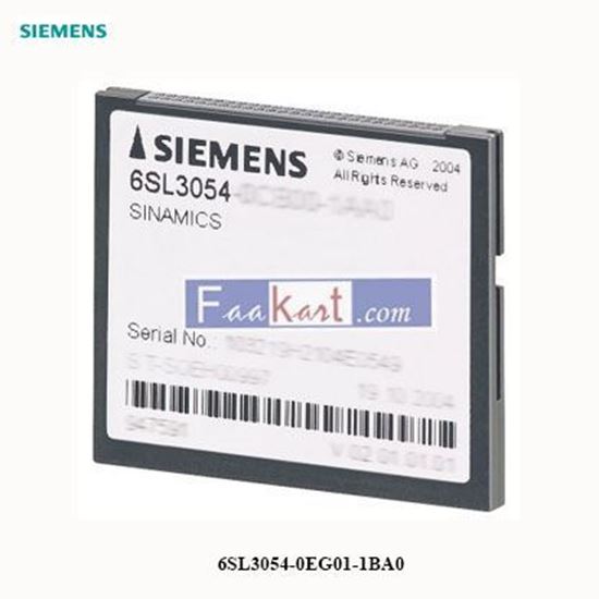 Picture of 6SL3054-0EG01-1BA0  SIEMENS  sinamics s120 compactflash card