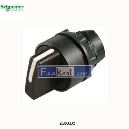 Picture of ZB5AD2  |  ZB5-AD2  |  SCHNEIDER ELECTRIC  Switch Actuator, XB5 Series Non-Illuminated Selector Switches, IP66, IP69K