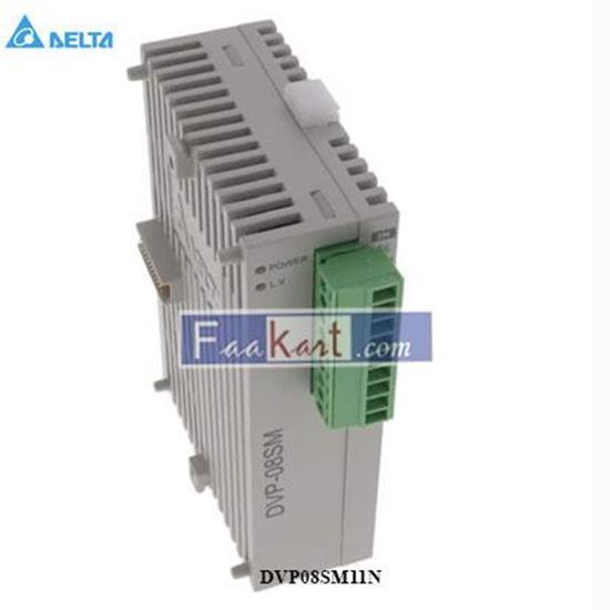 Picture of DVP08SM11N   	 Delta Electronics/Industrial Automation  	 INPUT MOD 8 DIGITAL 100-240V/24V