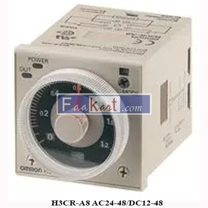 Picture of H3CR-A8 AC24-48/DC12-48  OMRON  ELECTROMECHANICAL MULTIFUNCTION TIMER  667924