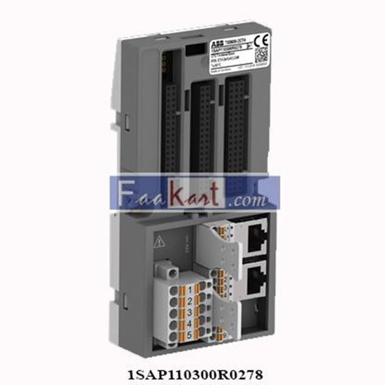 Picture of TB5600-2ETH  ABB  1SAP110300R0278 Terminal Base, 0xslot