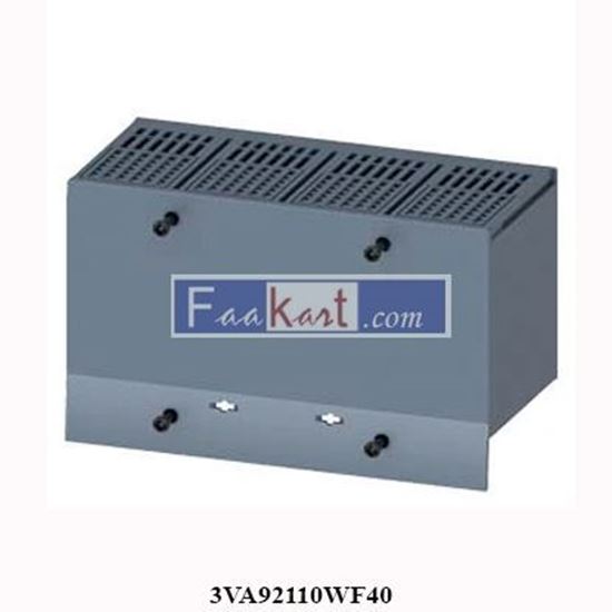 Picture of 3VA9211-0WF40 | 3VA92110WF40 | SIEMENS   terminal cover extended 4-pole 1 unit accessory for: 3VA1 250