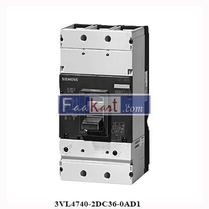 Picture of 3VL4740-2DC36-0AD1 SIEMENS circuit breaker