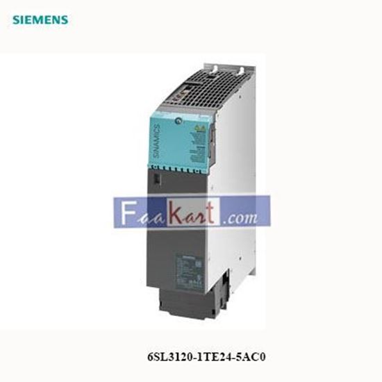 Picture of 6SL3120-1TE24-5AC0    SIEMENS    SINGLE MOTOR MODULE INPUT