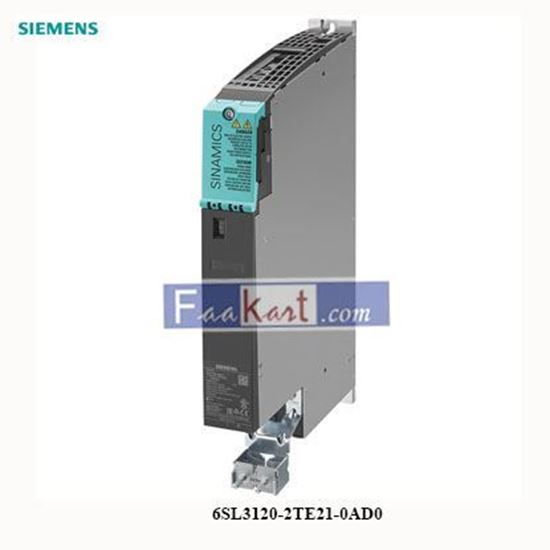 Picture of 6SL3120-2TE21-0AD0    Siemens   SINAMICS S120 Double Motor Module