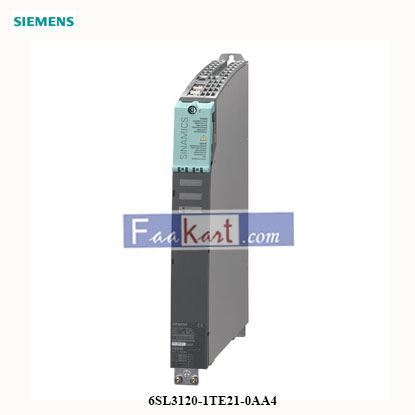 Picture of 6SL3120-1TE21-0AA4   SIEMENS    SINAMICS S120 SINGLE MOTOR MODULE INPUT