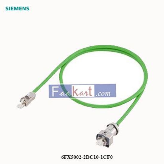 Picture of 6FX5002-2DC10-1CF0    SIEMENS    Signal cable pre-assembled type    6FX50022DC101CF0