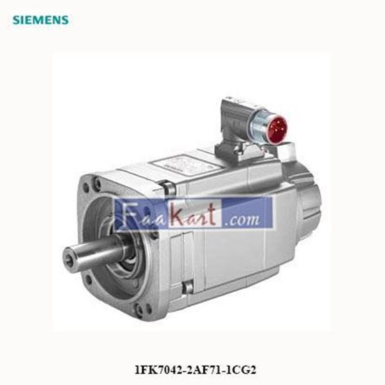 Picture of 1FK7042-2AF71-1CG2  SIEMENS    SIMOTICS S SIMOTICS S-1FK7 synchronous motor  1FK70422AF711CG2