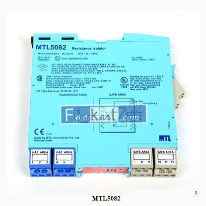 Picture of MTL5082  MTL Instruments   Resistance Isolator