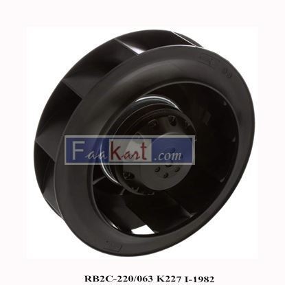 Picture of RB2C-220/063 K227 I-1982  EMC  centrifugal fan