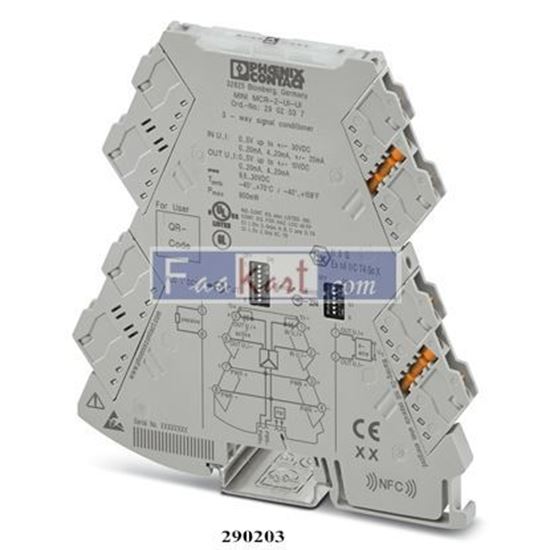 Picture of 2902037 PHOENIX CONTACT Signal conditioner - MINI MCR-2-UI-UI