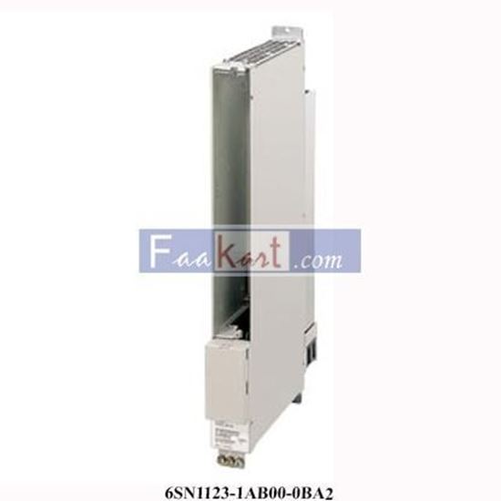 Picture of 6SN1123-1AB00-0BA2 SIEMENS SIMODRIVE 611 POWER MODULE