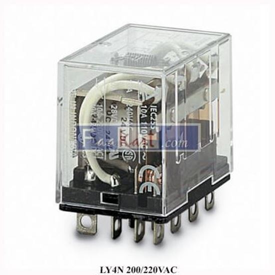 Picture of LY4N 200/220VAC  Omron  Relay