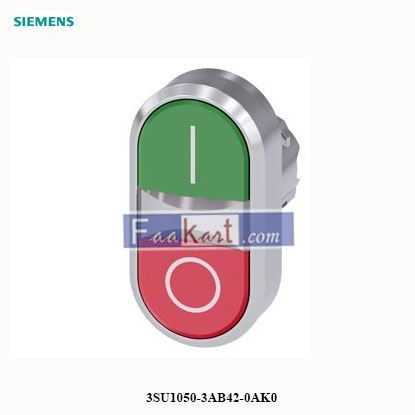 Picture of 3SU1050-3AB42-0AK0   SIEMENS    Twin pushbutton