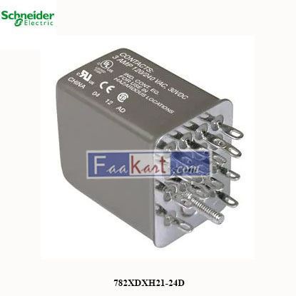 Picture of 782XDXH21-24D   SCHNEIDER ELECTRIC/LEGACY RELAY   RELAY, 4PDT, 240VAC, 30VDC, 5A