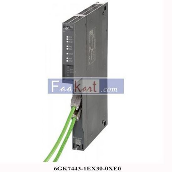 Picture of 6GK7443-1EX30-0XE0 SIEMENS  NET CP 443-1 2 X 10/100 MBIT/S (IE SWITCH)