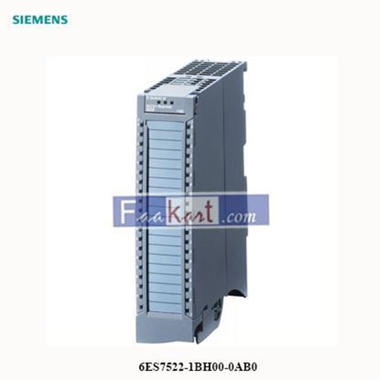 Picture of 6ES7522-1BH00-0AB0   Siemens   S7-1500, DIGITAL OUTPUT MODULE DQ 16 X 24VDC / 0.5A