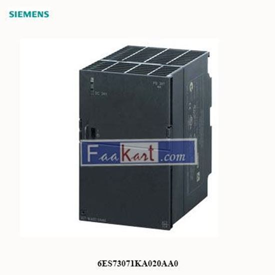 Picture of 6ES73071KA020AA0   SIEMENS  SIMATIC S7-300 Regulated power supply PS307 input