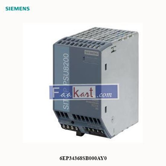 Picture of 6EP34368SB000AY0   SIEMENS   Redundancy Module, Input 3AC/400-500V/1.2-1A/50-60Hz... 6EP3436-8SB00-0AY0