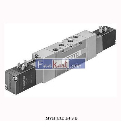 Picture of MVH-5/3E-1/4-S-B	FESTO  31005  Solenoid valve