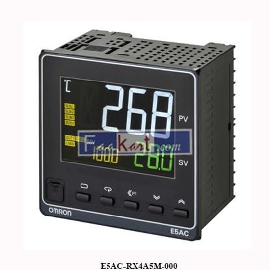 Picture of E5AC-RX4A5M-000	OMRON  E5AC-RX4A5M-000  Temp. controller