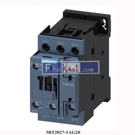 Picture of 3RT2027-1AG20 SIEMENS  POWER CONTACTOR