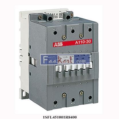 Picture of A110-30-00-84  ABB  1SFL451001R8400 A110-30-00 110V 50Hz / 110-120V 60Hz Contactor