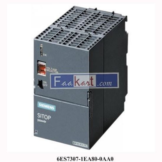 Picture of 6ES7307-1EA80-0AA0 SIEMENS  SIMATIC S7-300 Outdoor Regulated power supply