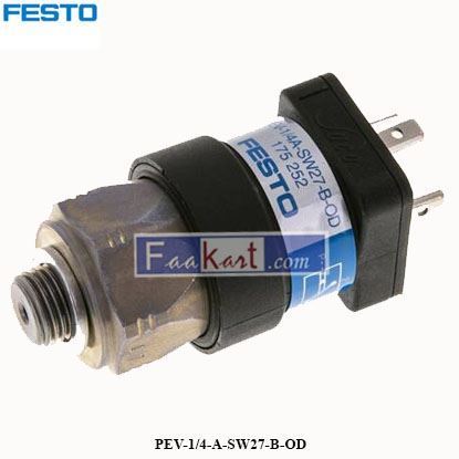 Picture of PEV-1/4-A-SW27-B-OD   FESTO  Pressure switch 159259