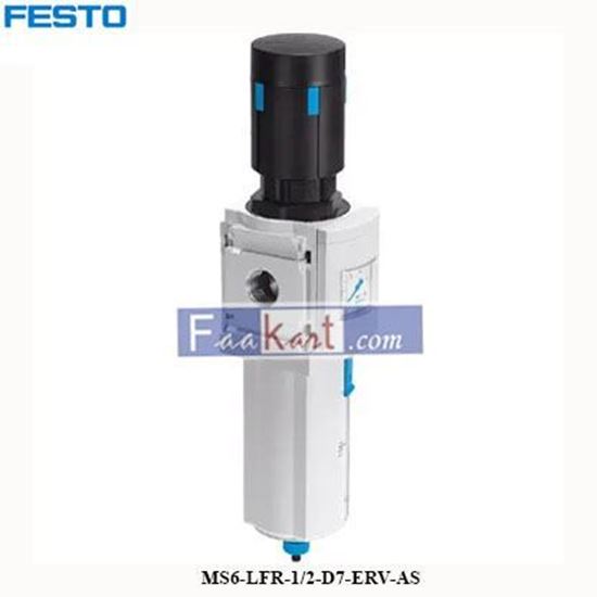 Picture of MS6-LFR-1/2-D7-ERV-AS (529190) Festo   Filter Regulator   MS6-LFR-1/2-D7-E-R-V-AS