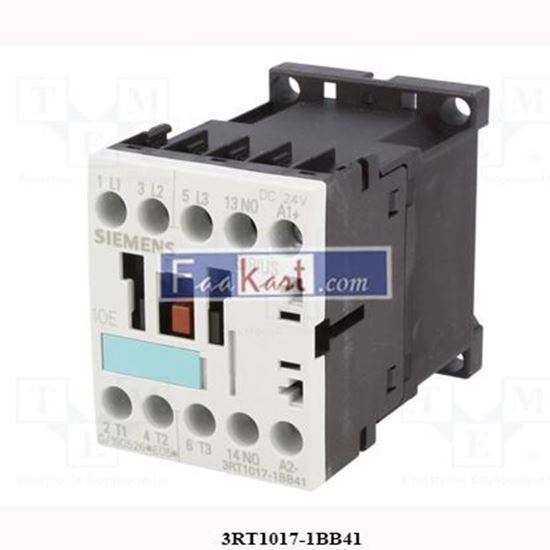 Picture of 3RT1017-1BB41  SIEMENS  CONTACTOR