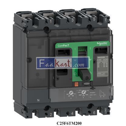 Picture of C25F6TM200  SCHNEIDER  CIRCUIT BREAKER