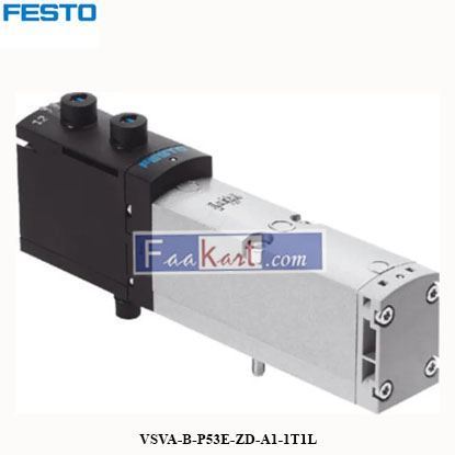 Picture of VSVA-B-P53E-ZD-A1-1T1L   FESTO   5/3 Exhausted Solenoid Valve  539161