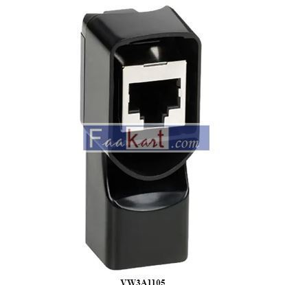 Picture of VW3A1105  SCHNEIDER  RJ45 female/female adaptor - for remote graphic display terminal