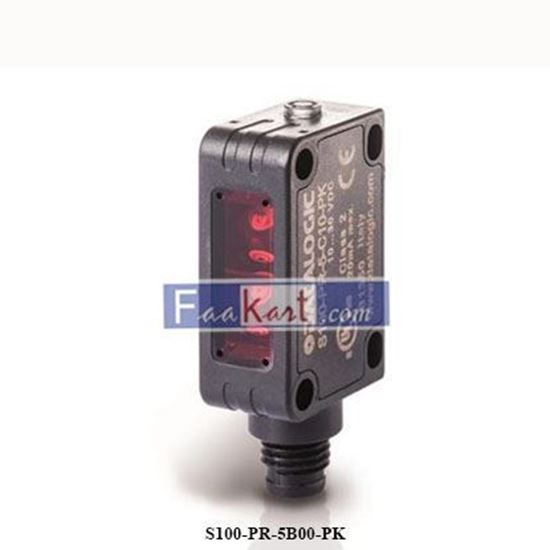 Picture of S100-PR-5B00-PK   DATASENSING (DATALOGIC)  PHOTOELECTRIC SENSOR  S100-PR-5-B00-PK ,  S100PR5B00PK