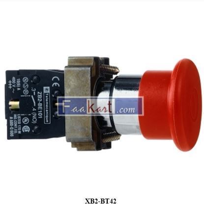 Picture of XB2-BT42  Schneider Electric  Red Emergency stop