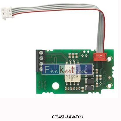 Picture of C73451-A430-D23  SIEMENS  MODULE FOR SIPART PS2