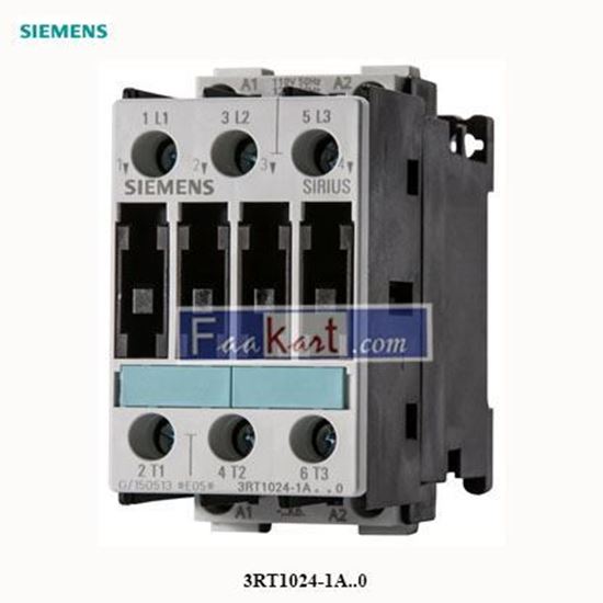 Picture of 3RT 1024-1A..0  SIEMENS  MOTOR STARTER CONTACTOR  3RT1024-1A..0