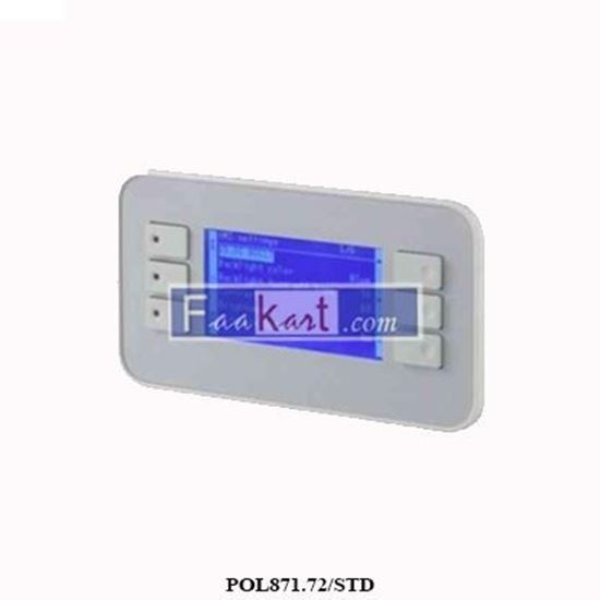 Picture of POL871.72/STD | S55626-H517-C100  SIEMENS Operating unit; buttons, 8-line Unicode display, backlit; Modbus; panel mounting, IP65