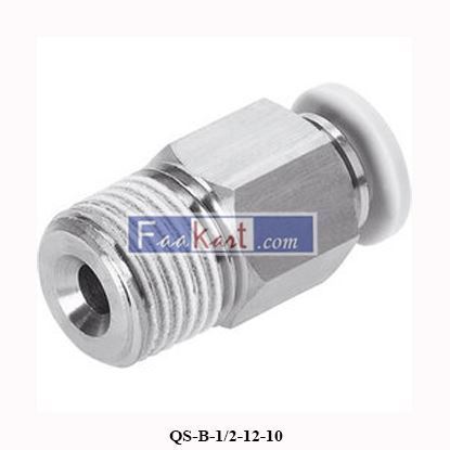 Picture of QS-B-1/2-12-10 Festo Push-in fitting 130925