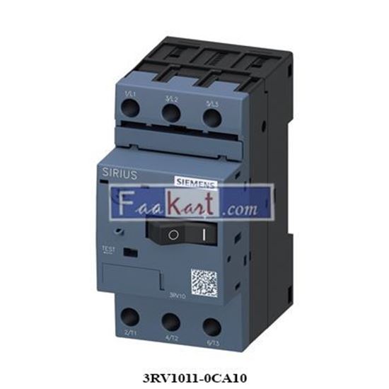 Picture of 3RV1011-0CA10 Siemens Circuit breaker 3RV10110CA10