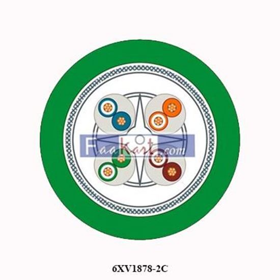 Picture of 6XV1878-2C Siemens  IE FC TP Trailing Cable GP 4x2 TP installation cable CAT6A AWG 24 6XV18782C