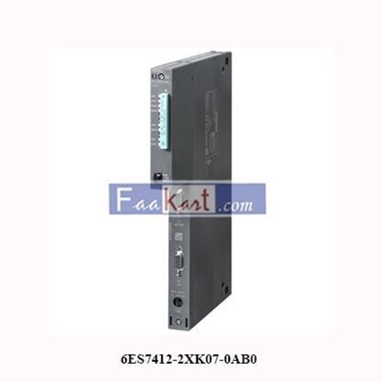 Picture of 6ES7412-2XK07-0AB0 Siemens SIMATIC S7-400, CPU 412-2 Central processing unit