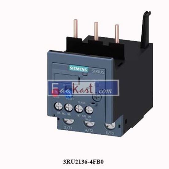 Picture of 3RU2136-4FB0 Siemens Overload relay 28...40 A Thermal For motor protection