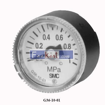 Picture of G36-10-01 SMC Back Entry Pressure Gauge