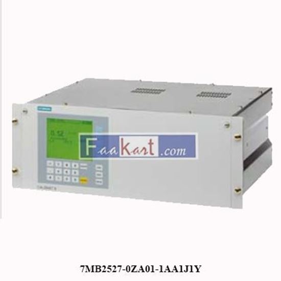 Picture of 7MB2527-0ZA01-1AA1 J1Y SIEMENS CALOMAT 6E GAS ANALYZER 19" RACK UNIT FOR INSTALLATION IN CABINETS