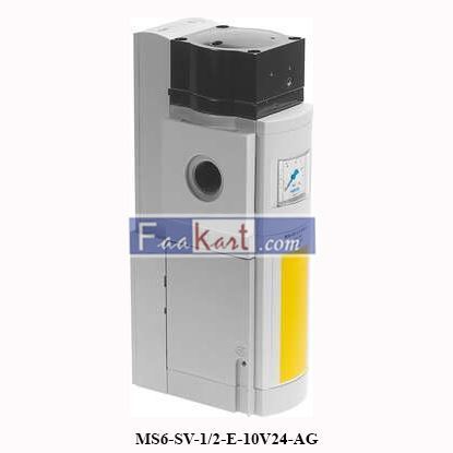 Picture of MS6-SV-1/2-E-10V24-AG Festo |548715|  Soft start/quick exhaust valve