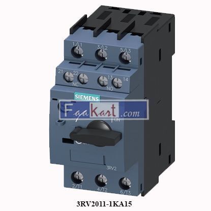 Picture of 3RV2011-1KA15 SIEMENS Circuit breaker size S00 for motor protection