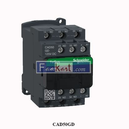 Picture of CAD50GD Schneider Electric TeSys Deca control relay